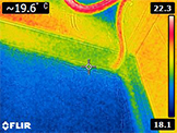 サーモグラフィ画像（外壁）
