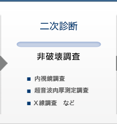 二次診断　非破壊調査